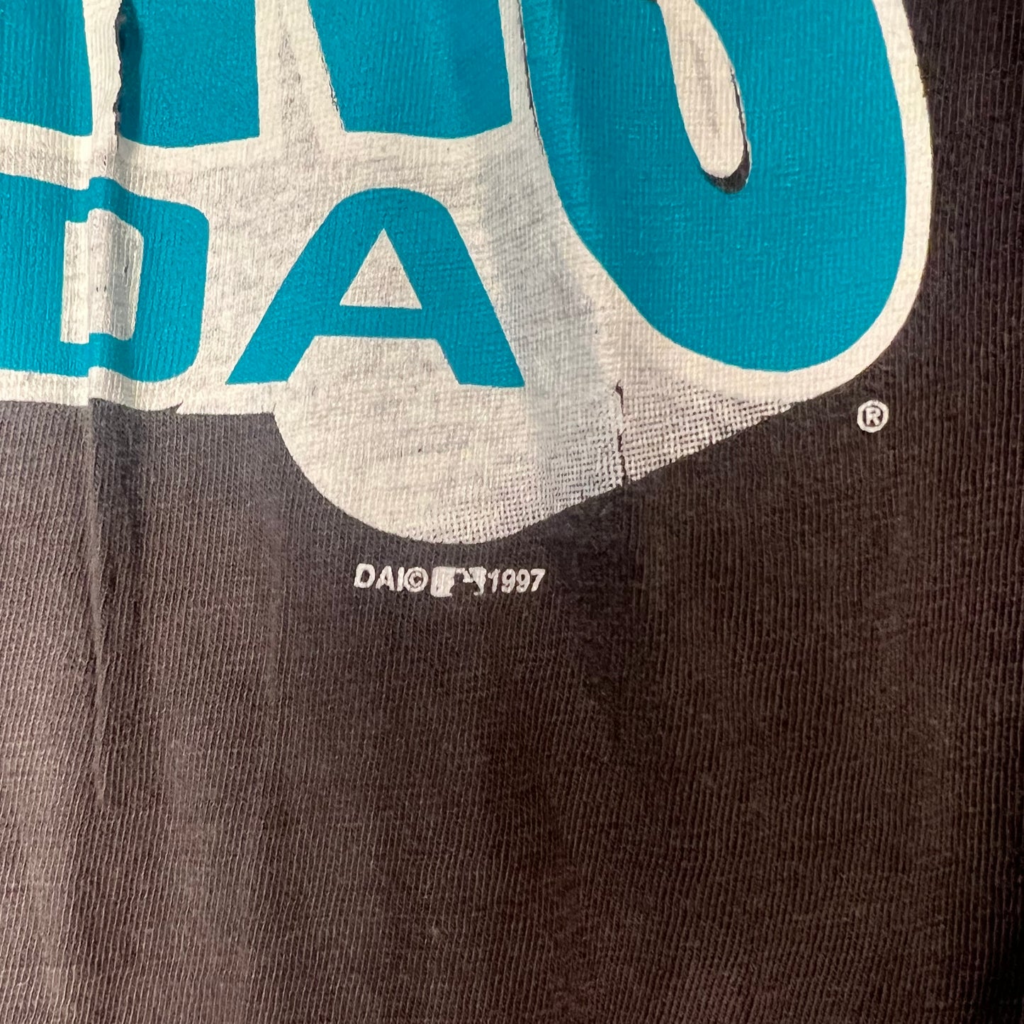 Zoom on 1997 copyright text beneath graphic