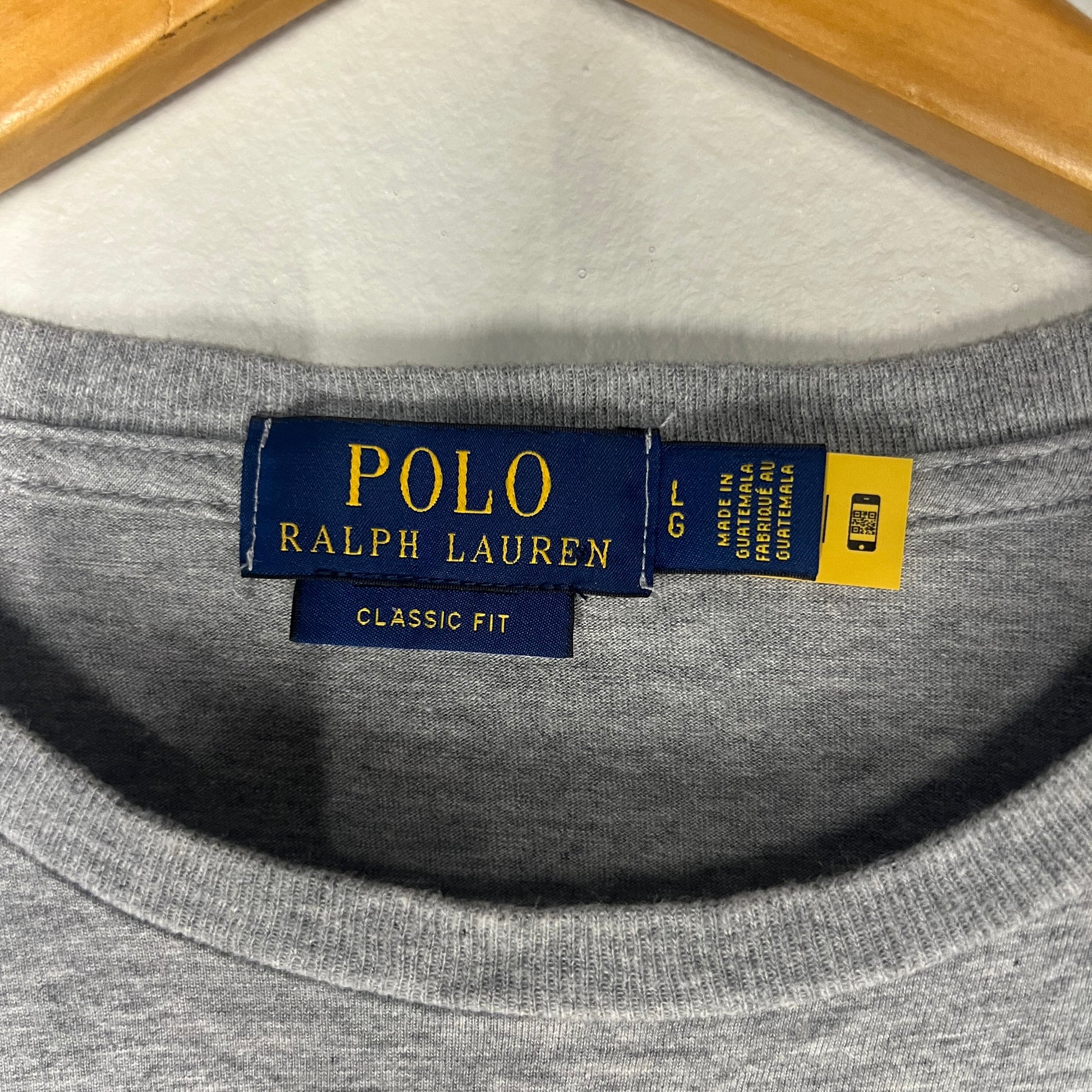 Polo Ralph Lauren Classic Fit tag, size L